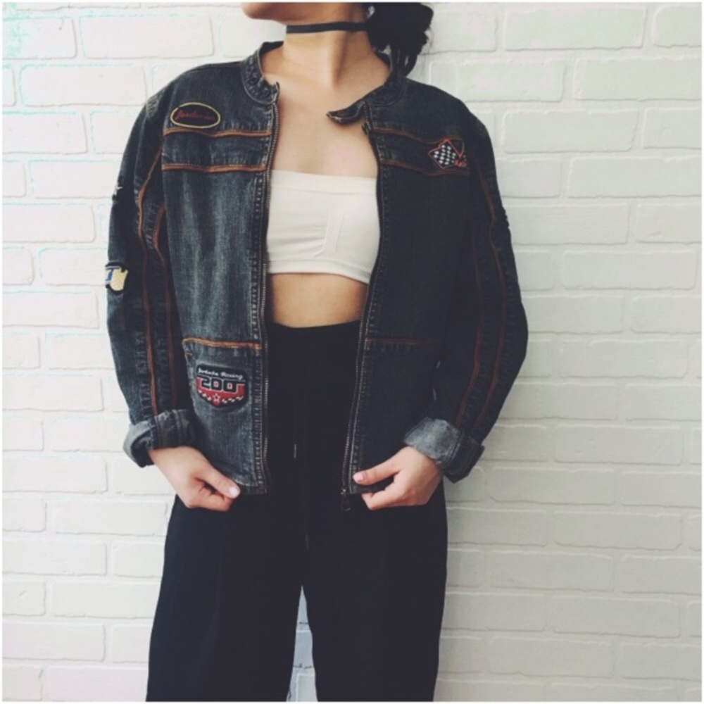SOLD Rare vintage *JORDACHE* race car jacket